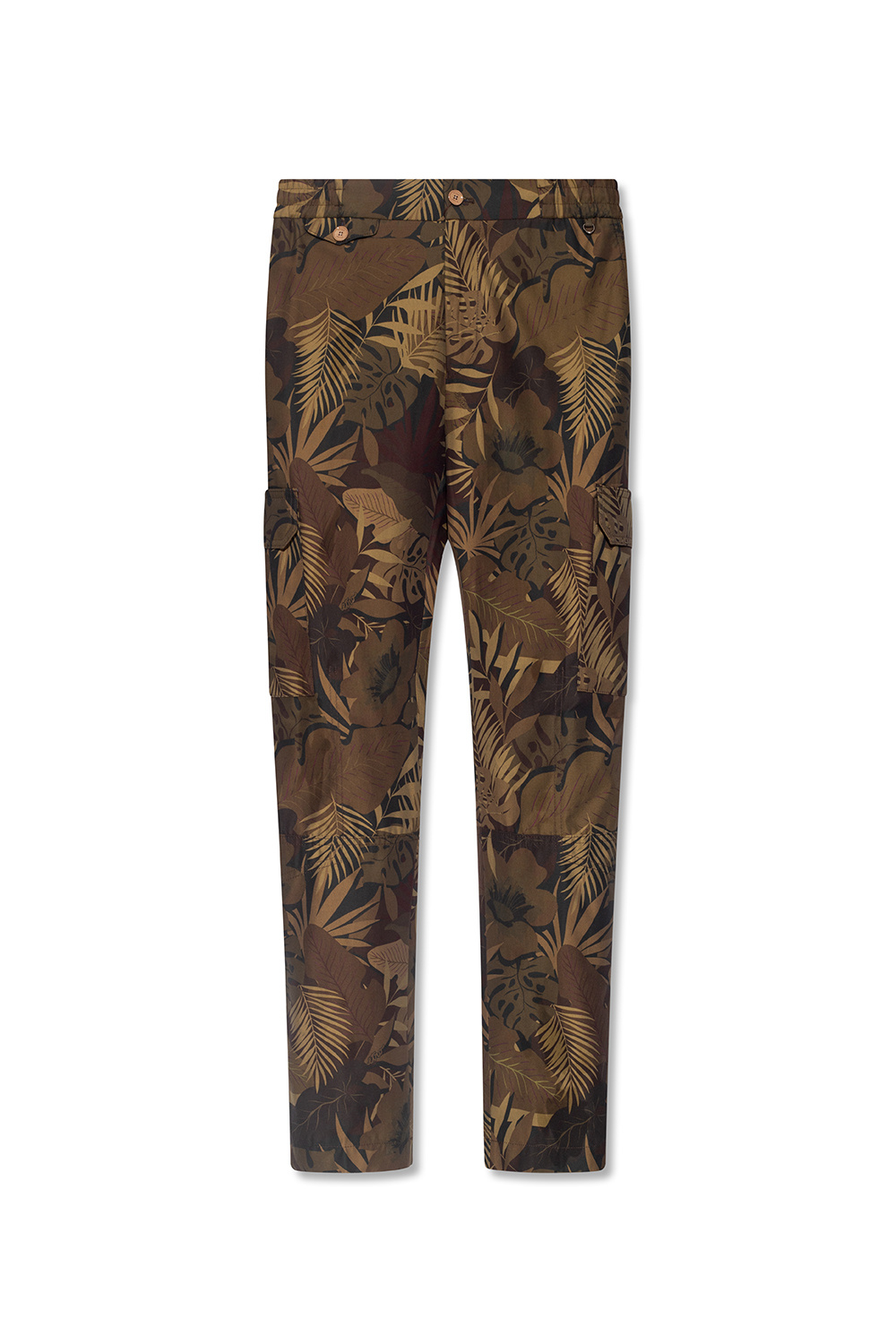 Patterned deals cargo trousers